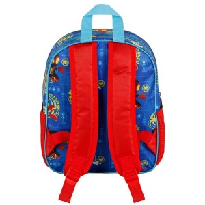 Marvel Spidey Spinners 3D backpack back